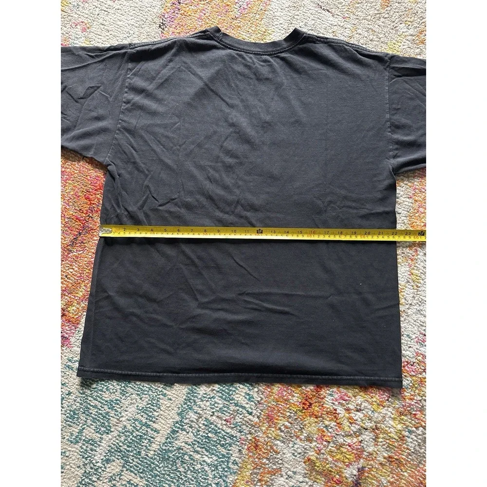 Y2K 2000s Tupac Shakur 2Pac Tee Black Shirt 2XL